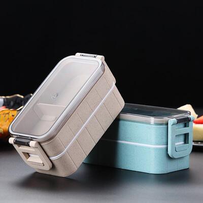 lunch box for kids bento box picnic tableware Plastic storag