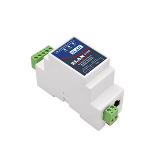 DIN-rail RS485 Serial Port To Ethernet Converter Server Devi