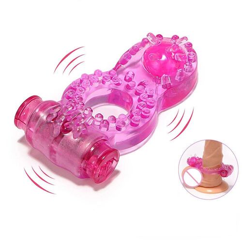 Vibration Cock Ring Lock Essence Delay Rings Clitoral