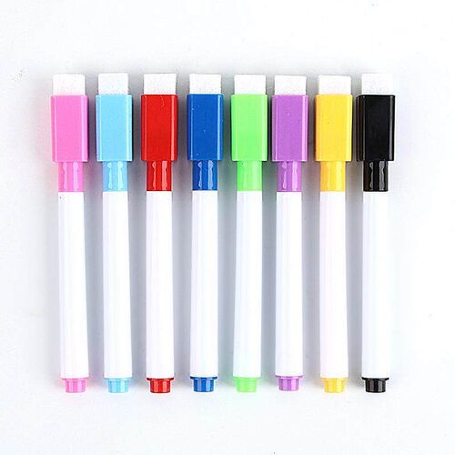 8pcs watercolour brush Whiteboard Marker Pens White Board D