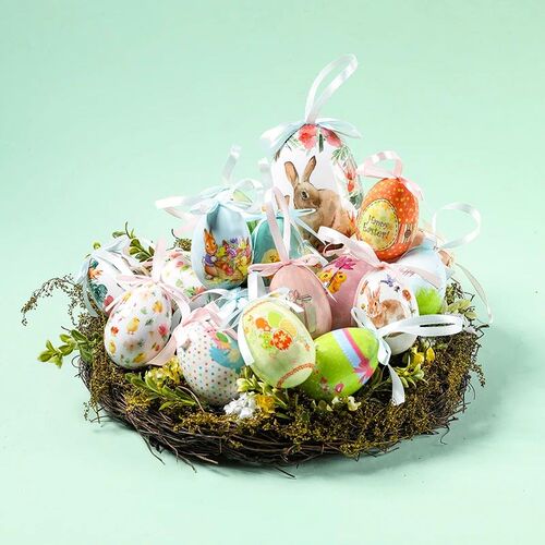 7cm Easter Decoration Egg Bunny Easter Decorations Egg Ornam