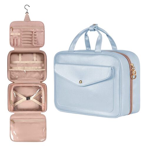 Stylish Travel Organizer for Women Cosmetic Bag Wash Bag Toi