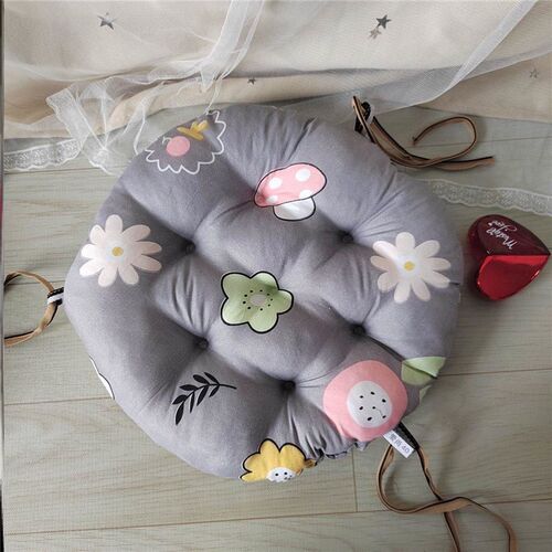 Round stool soft cushion thickened with non-slip chair cushi
