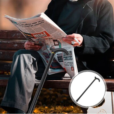 Walking Cane Elder Cane Adjustable Folding Canes Collapsible