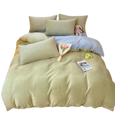 Quilt Bedsheet Sheets Bed Set Bedding Cover Bedcovers Duvet