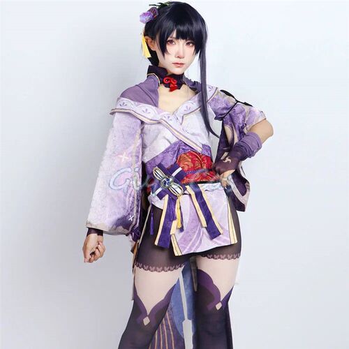 Beelzebul Raiden Shogun Cosplay Costume Genshin Impact Adult