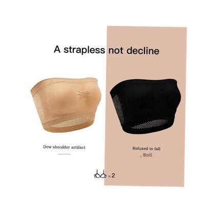 Large Size Women Strapless Bralette Non-Padded Tube Top Bra