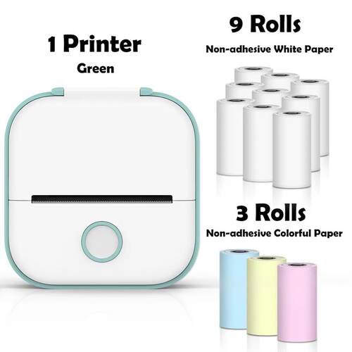 Portable Mini Wireless Thermal Pocket Printer Se