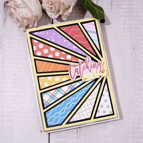InLoveArts Rectangle Frame Metal Cutting Dies Cuts Scrapbook