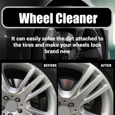 homonth Wheel Cleaner - Tire and Rim Dirt Cleaning, Renewal,