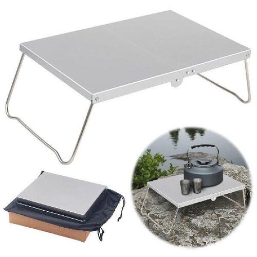 Portable Mini Beach Table with Carrying Bag Foldable