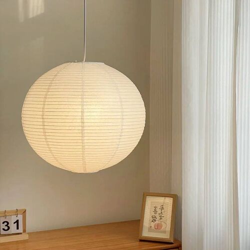 Japanese Noguchi Isamu Paper Chandelier Rice Paper Paper Art