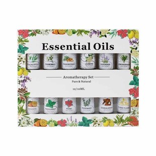 Aromatherapy essential oil set diffuser Gift essential oils