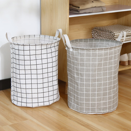 fabric art Dirty clothes storage basket folding storage box
