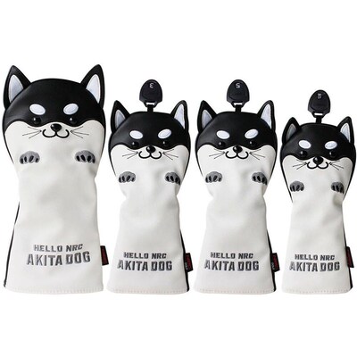 Golf Headver Cute Akita Golf Club Head ver for Driver Fairwa