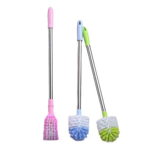 Extended Toilet Brush for Home Creative Bathroom Cleaning, S