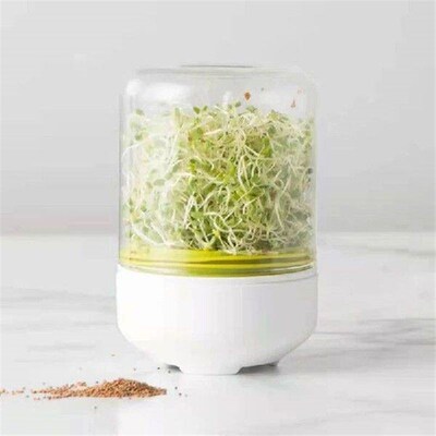 Transparant Seed Sprouter Germination Growing Kit Sprouting