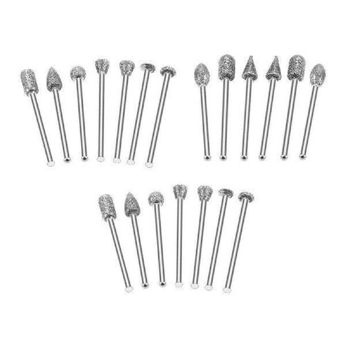 20Pcs Stone Carving Ceramic Glass Grinding Polishing