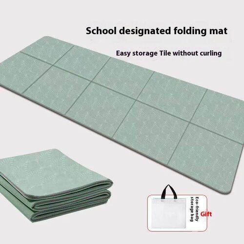 Foldable yoga mat portable thick anti slip fitness home floo