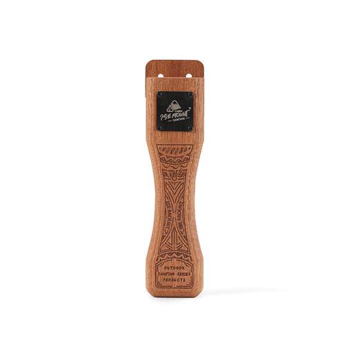 Outdoor Grill Pan Handle Anti-scalding Solid Wood Handle