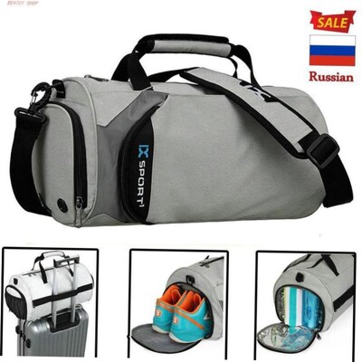 Men Gym Bags For Fitness Training Outdoor Travel Sport Bag M