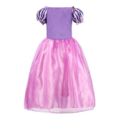 Children Girl Rapunzel Dress Kids Tangled Disguise Carnival