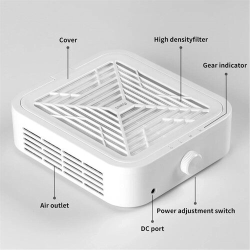 Turbne Brushless Nal Dust Remover Strong Sucton 120W Nal Vac