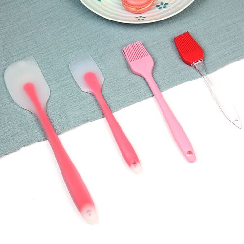 Baking tools cake silicone spatula cream spatula oil brush