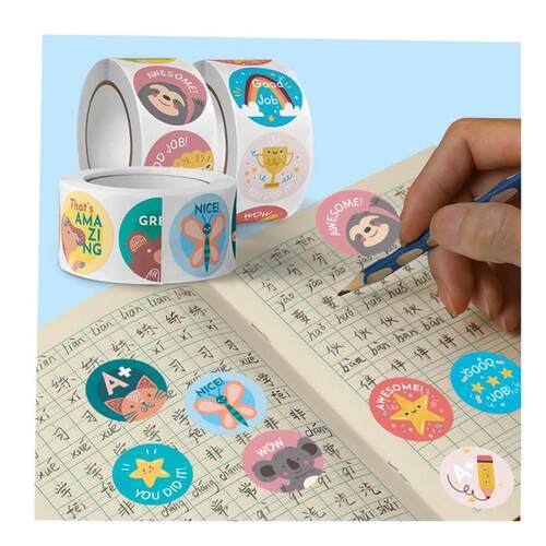 500pcs Star Reward Stickers for Kids School Teacher Supplies