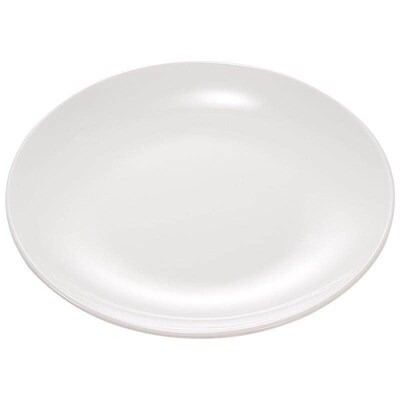 Melamine Plate commercial white round hotel Western food