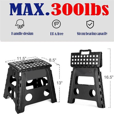 Folding Step Stool Kitchen Garden Bathroom Stepping Stool