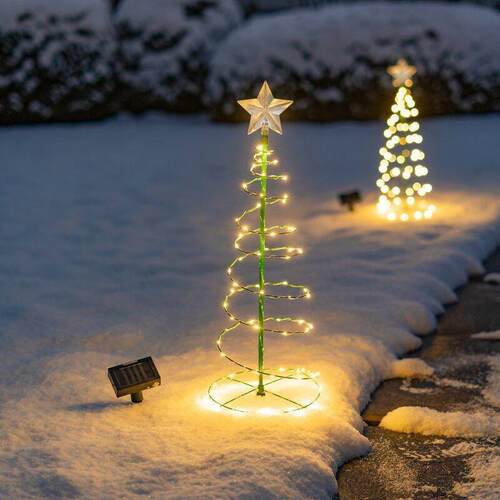 Outdoor Waterproof Solar Led Christmas Tree Decoration Solar