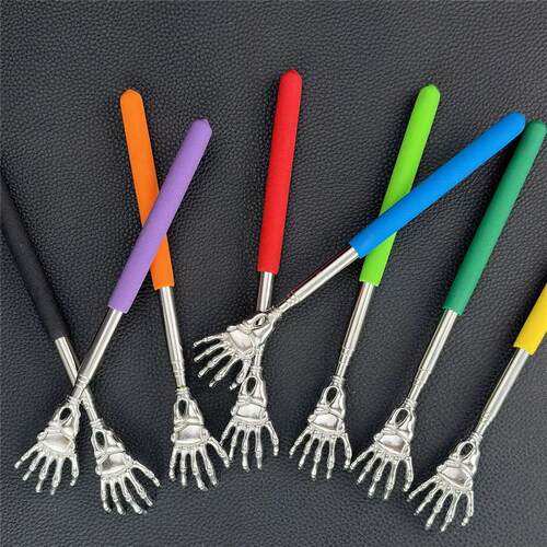 Stainless Steel Back Scratcher Telescopic Scratching Massage