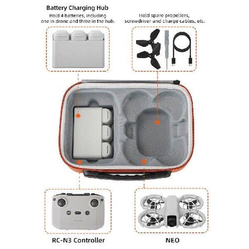 Portable Case for DJI Neo Shockproof Protective Bag Large
