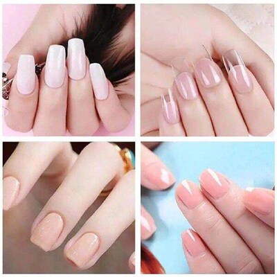 Nail Extension Gel Set Polish Kit Manicure Tools Beginners