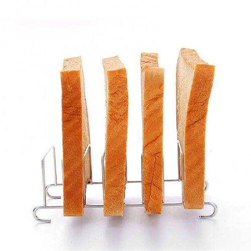 Stainless Steel Bread Rack Toast Loaf Stand Food Restaurant