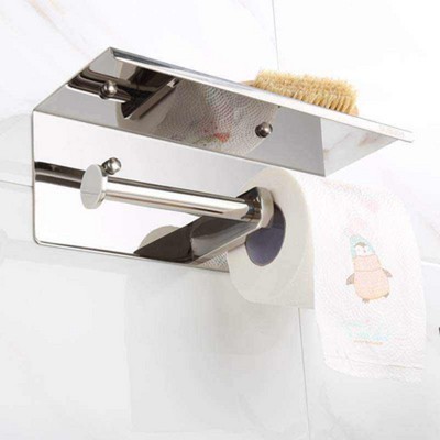 Toilet tissue holder 304 stainless steel roll paper rack