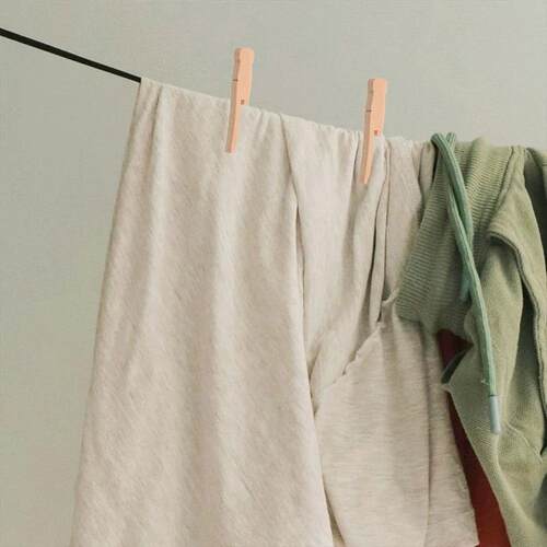 50pcs Wooden Clothespins Heavy Duty Laundry Drying Crafts Vi