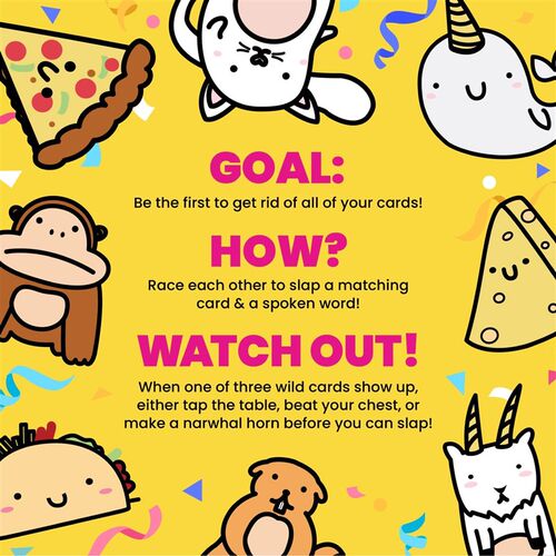Taco Cat Goat Cheese Pizza Wildly Entertaining Card Game toy