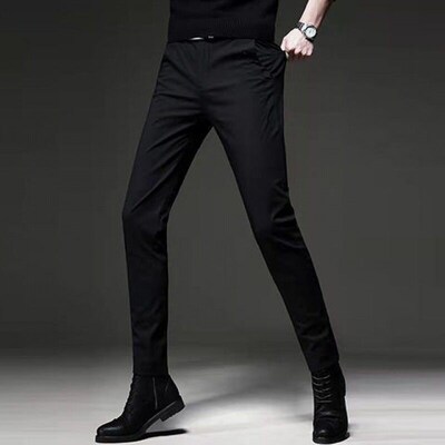 Croppe Trousers Mens Slim Look teny Mens Pants Summer Slim