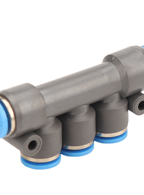 气管接头气动快速 塑料快插PK PK PK8 五通接外径PK10 PK K型