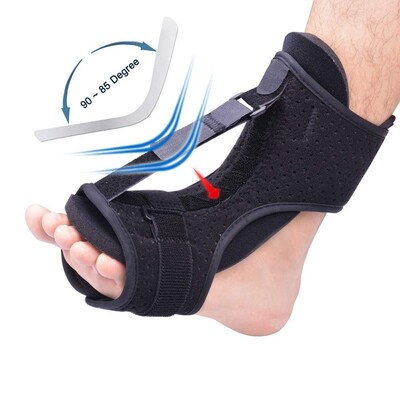 New.Adjustable Night Splint Plantar Fasciitis Stabilizer