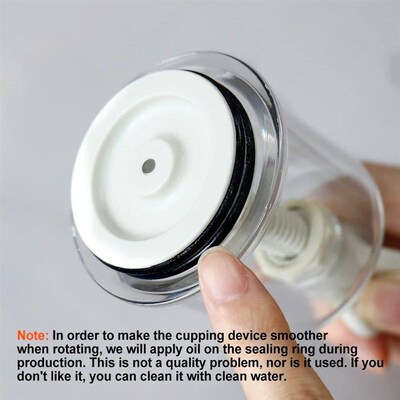 Manual Rotating Cupping Vacuum Cupping Massage Device Suctio