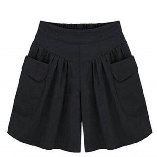 1pcs/lot Women Summer Shorts Cotton And Linen Trousers High