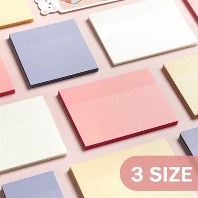 Color Transparent Sticky Note With Adhesive Self Adhesive W