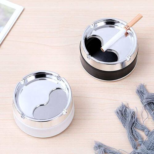 Household Stainless Steel Living Room Ashtray Wear-resistant