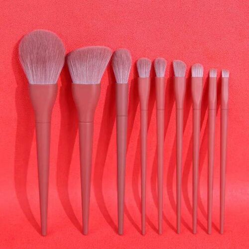Candy Makeup Brushes Set Face Foundation Powder Eye Shadow E