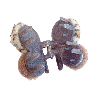 Hairpin Back Head High Pony Tail Fixed Artifact Leopard Cher