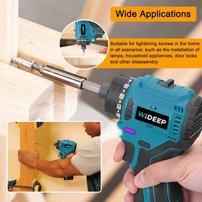 16.8V Brushless Screwdriver Lithium Electric Drill Rechargea