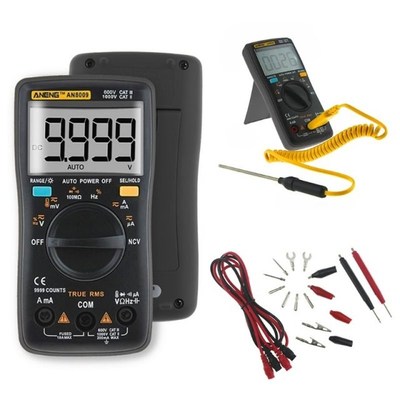 51BD AN8009 True-RMS Auto Range Digital Multimeter NCV Ohmme